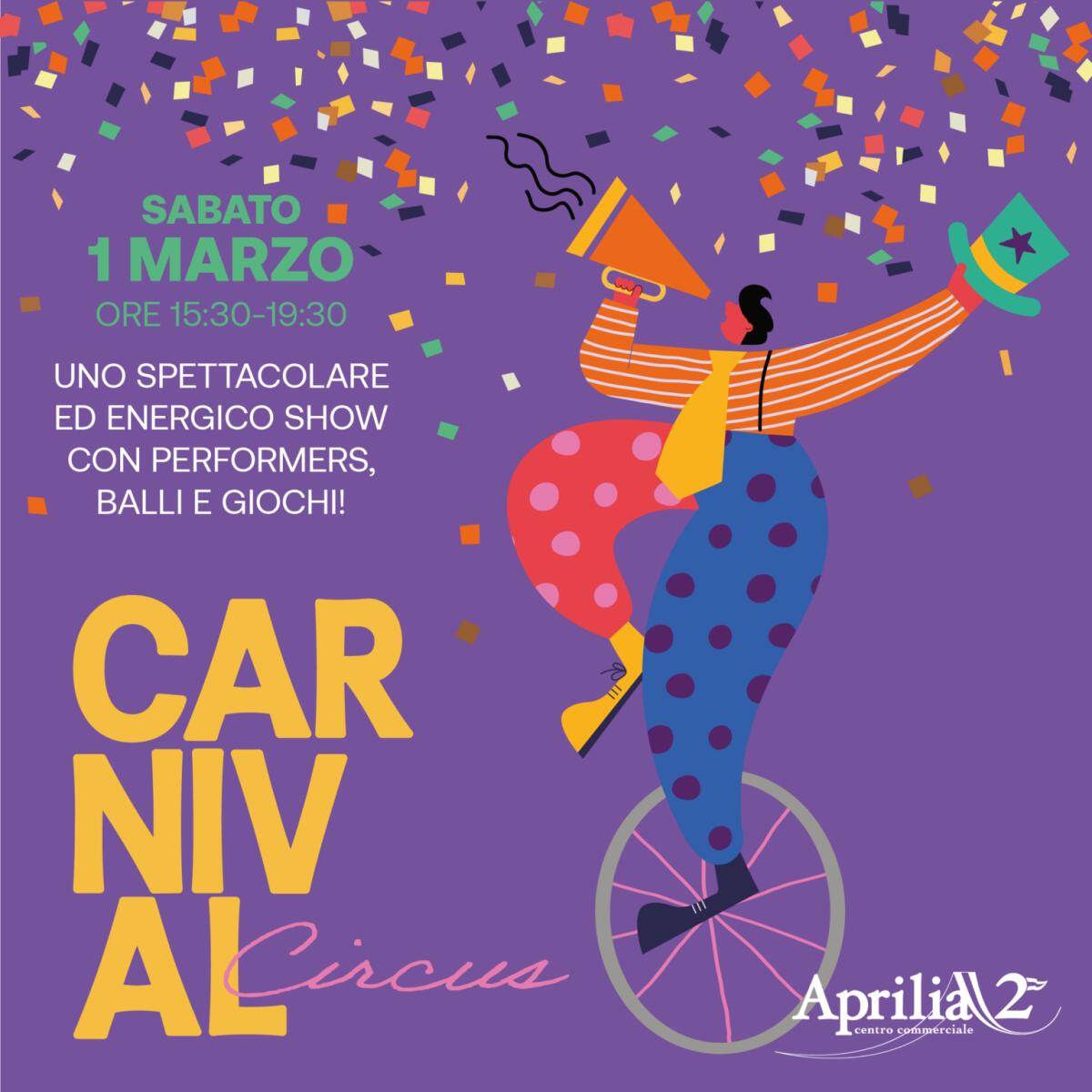 Ad “Aprilia 2” si festeggia il Carnevale: gli eventi questo fine settimana - 