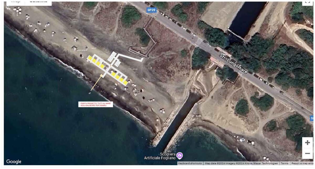 Fondi per un'isola balneare accessibile a persone con disabilità a Latina - 
