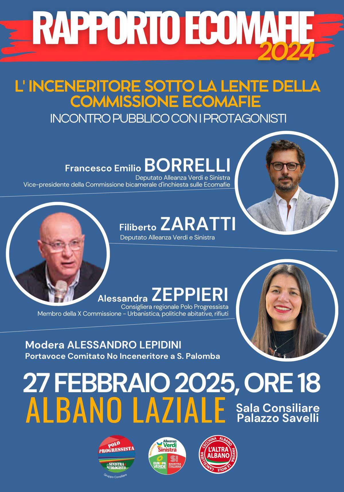 Ecomafie, ad Albano la presentazione del rapporto 2024 - 