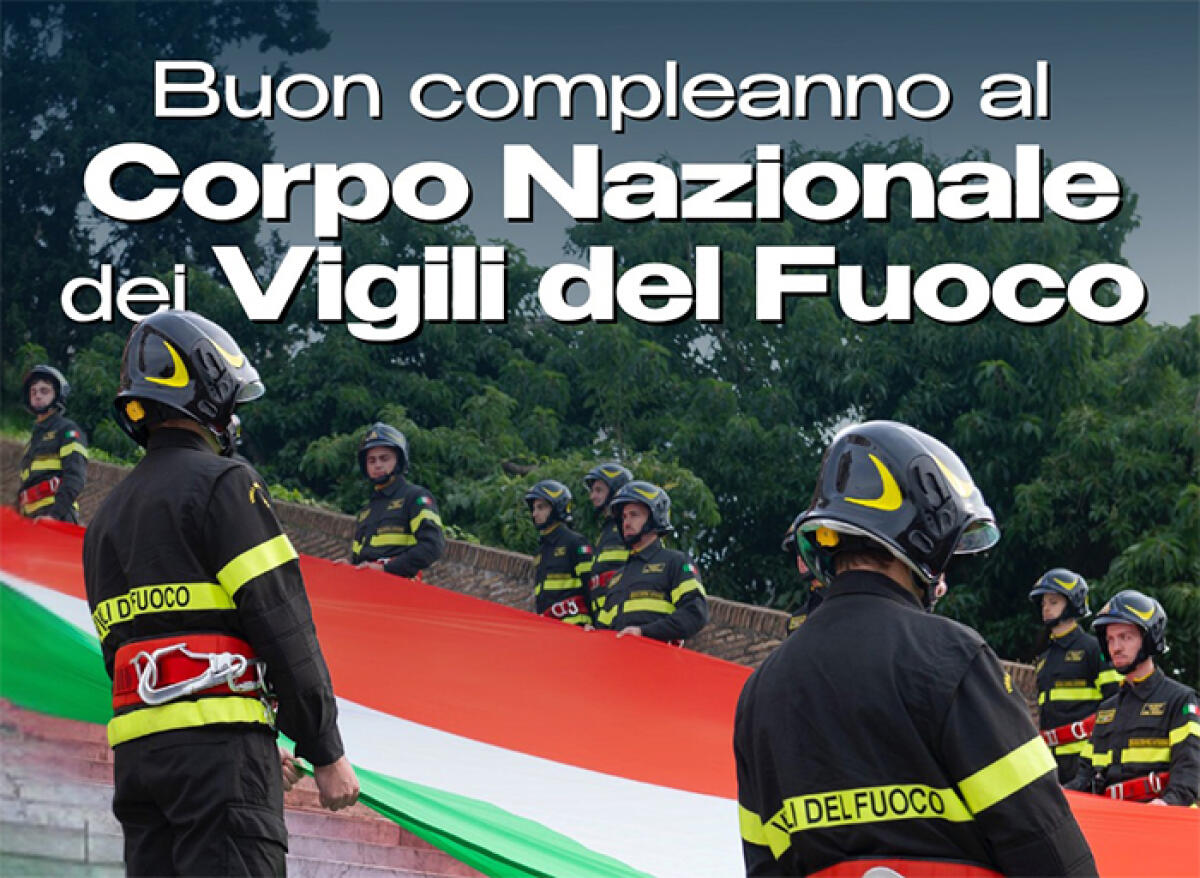 Il Corpo Nazionale dei Vigili del Fuoco compie 86 anni. Gli auguri del presidente della Regione Lazio. - 
