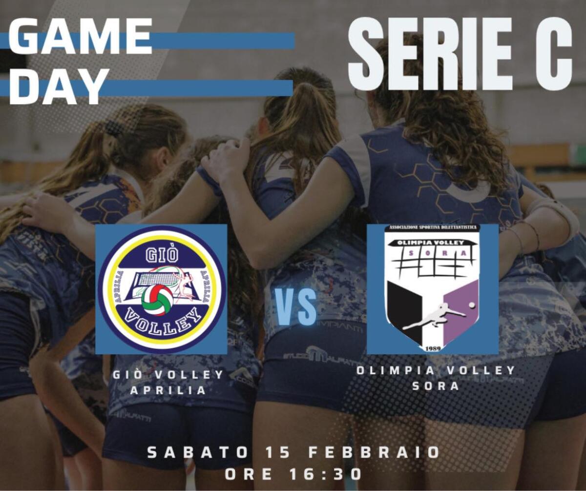 Pallavolo femminile, serie C: la Giò Volley Aprilia affronta Sora tra le mura amiche. - 