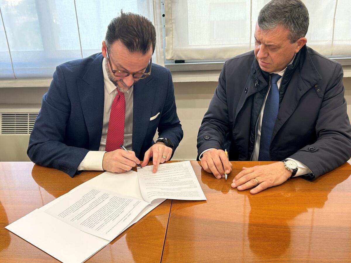 Rischio idrogeologico, firmato il protocollo tra Unindustria e Consorzio di Bonifica - 