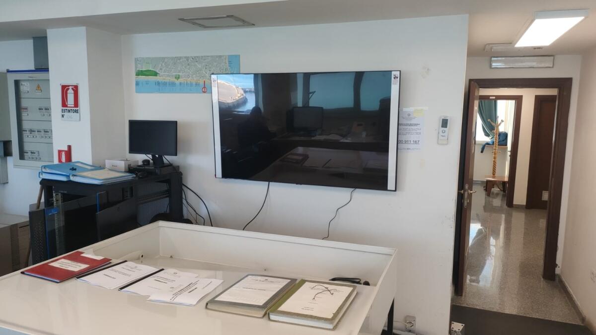 Nuove telecamere e monitor per i controlli al porto di Anzio e alla Spadellata. - 
