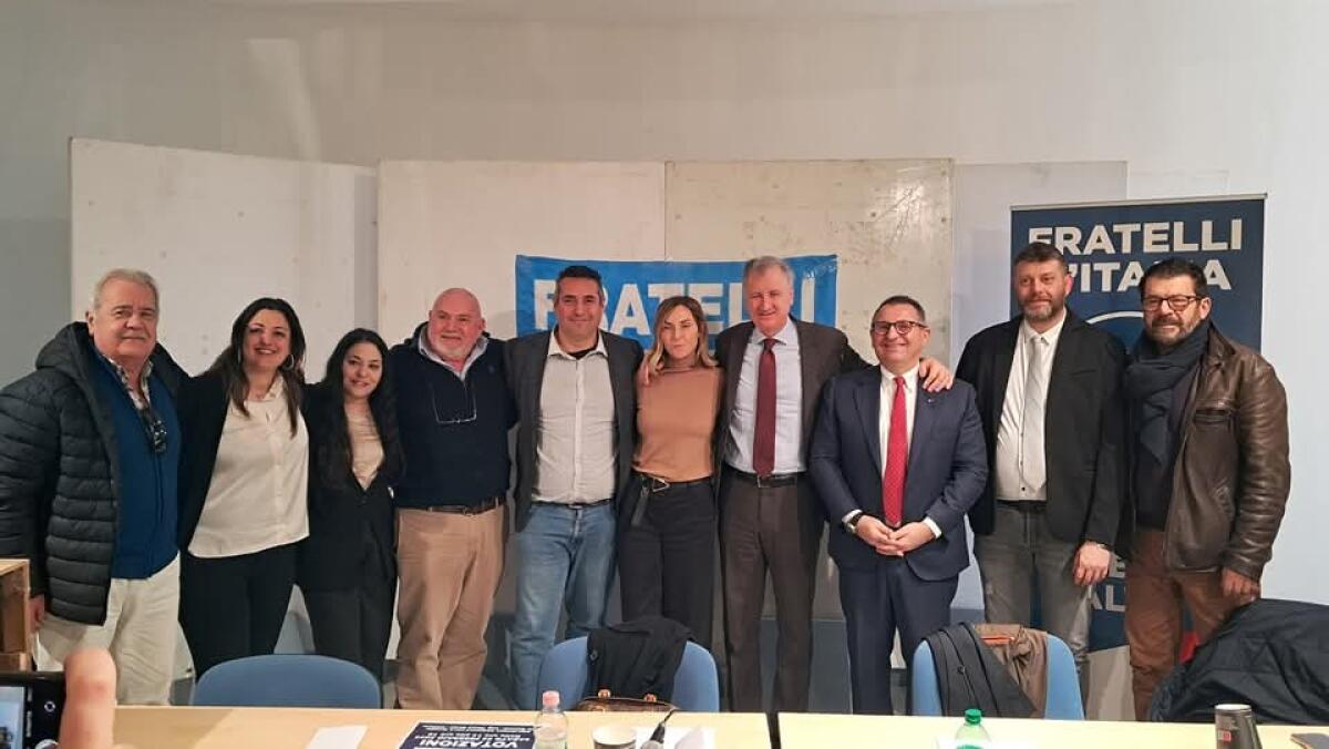 Edoardo Baldo alla guida del nuovo direttivo di Fratelli d'Italia ad Aprilia. Questa mattina il congresso cittadino. - 