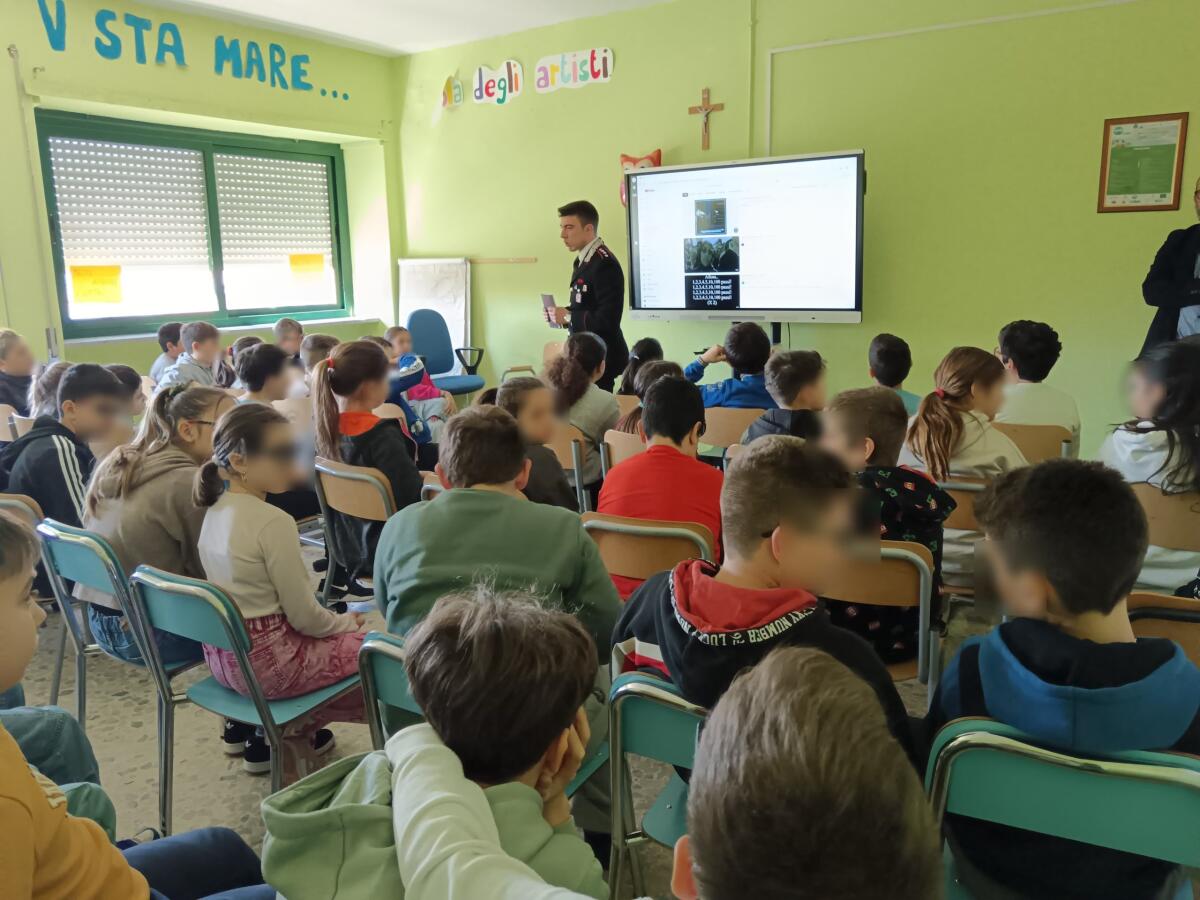 Giornata in ricordo delle vittime innocenti delle mafie. I Carabinieri di Anzio incontrato gli studenti. - 