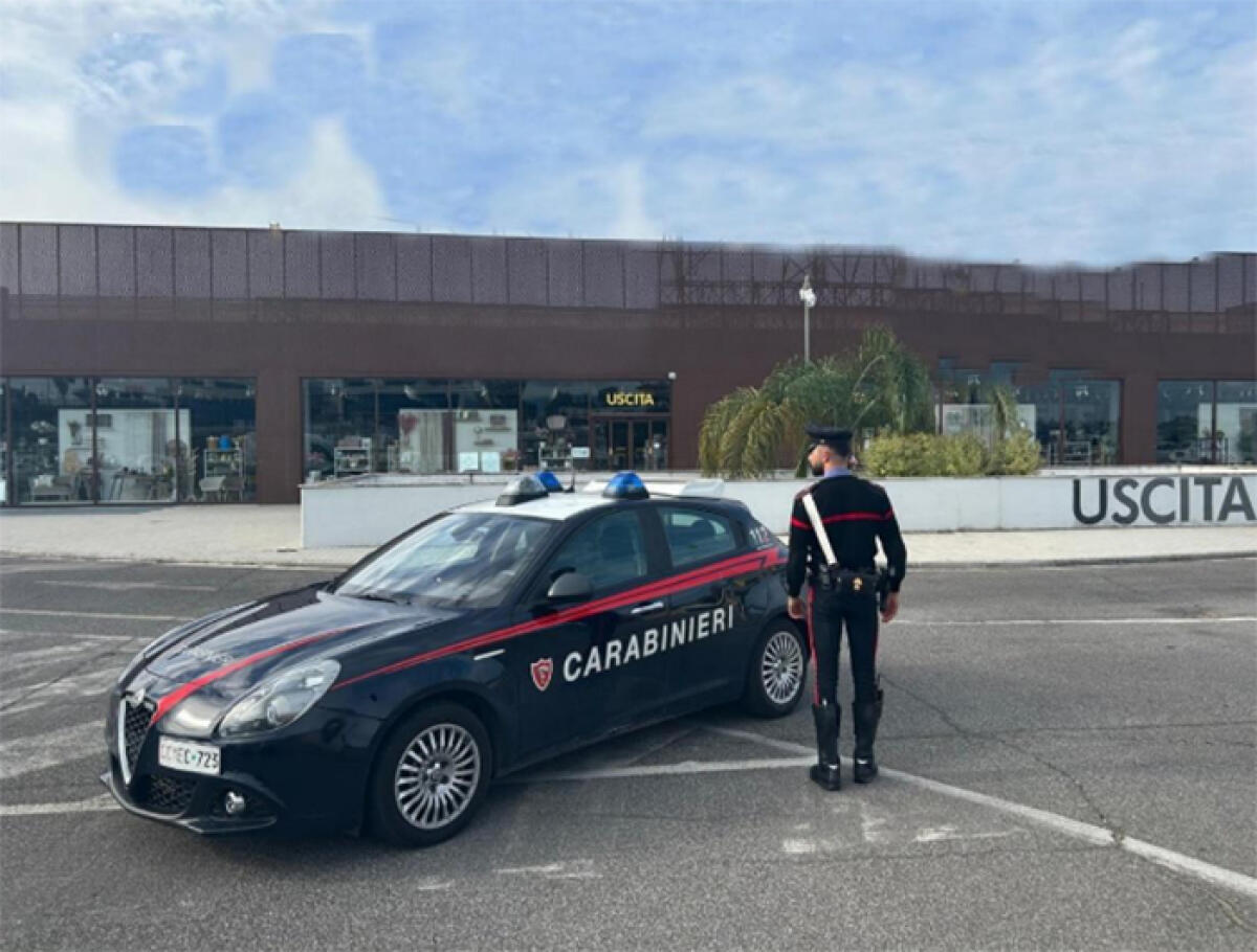 APRILIA - Tenta di rubare dei capi da un negozio, colpisce alla testa l’addetta alla sicurezza per assicurarsi la fuga. - 