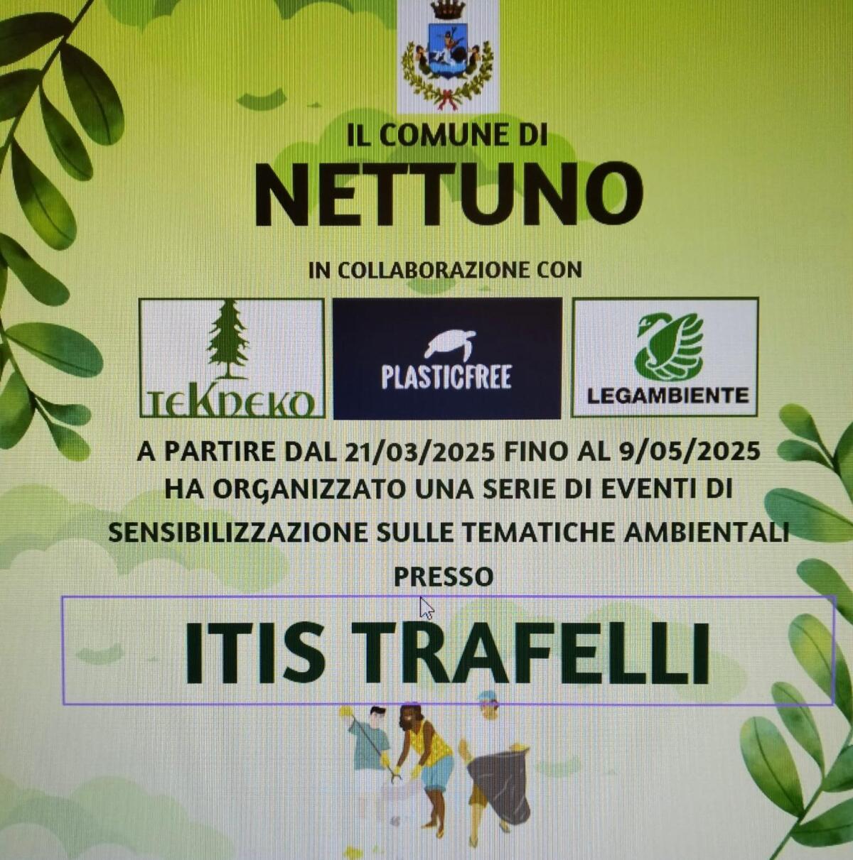 A Nettuno una serie di iniziative per sensibilizzare gli studenti sulle tematiche ambientali. - 