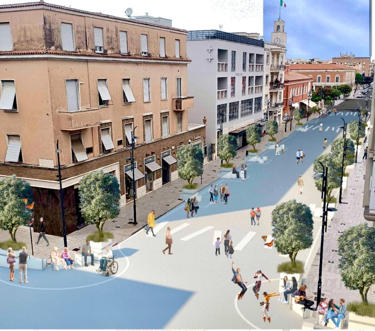 Riqualificazione del centro storico di Latina: da questo lunedì 17 marzo al via i lavori nell’isola pedonale. - 