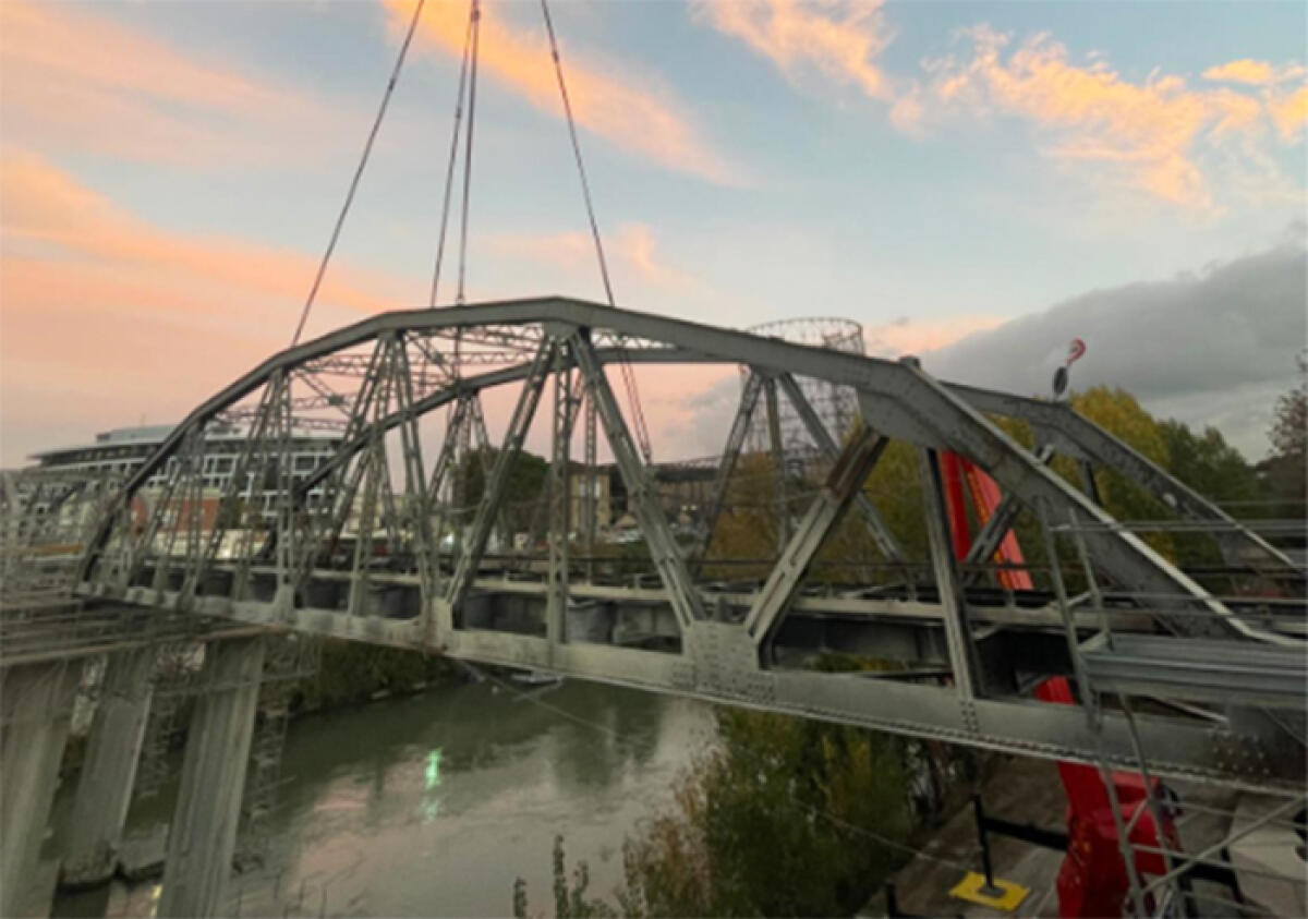 Interventi del Gruppo FS per il Giubileo 2025: riapre al traffico il Ponte dell’Industria, a Roma, realizzato da Anas. - 
