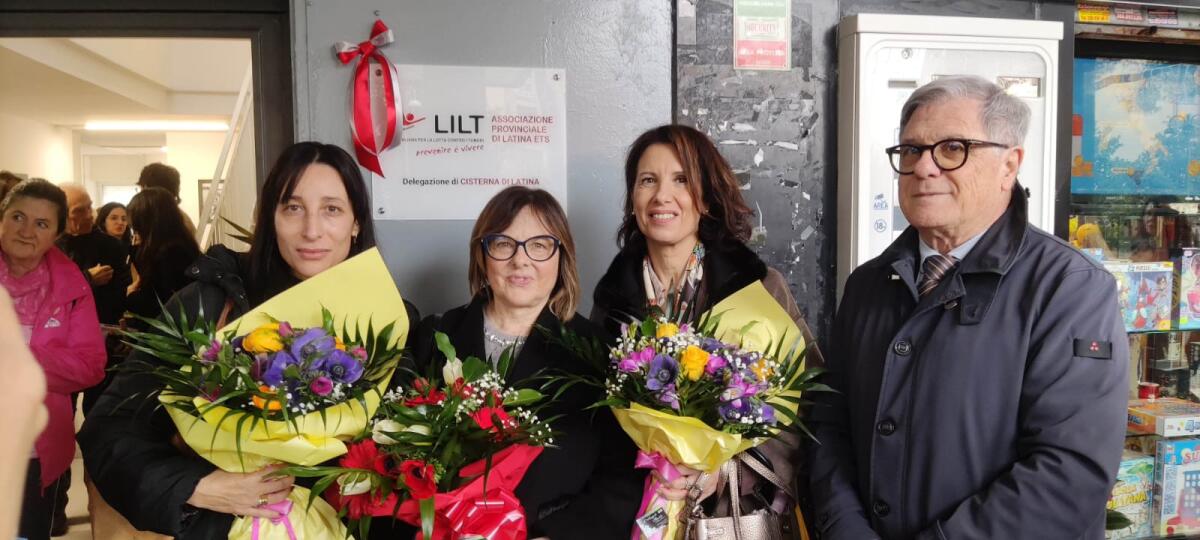Cisterna - Inaugurata la sede Lilt. Annunciata la prossima realizzazione della Casa di comunità - 