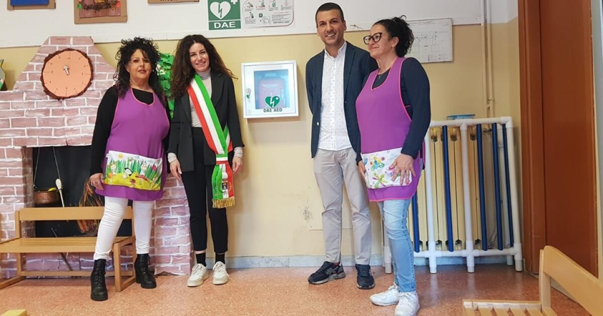 Pomezia città cardioprotetta: da oggi defibrillatori anche in quattro scuole dell’infanzia. - 