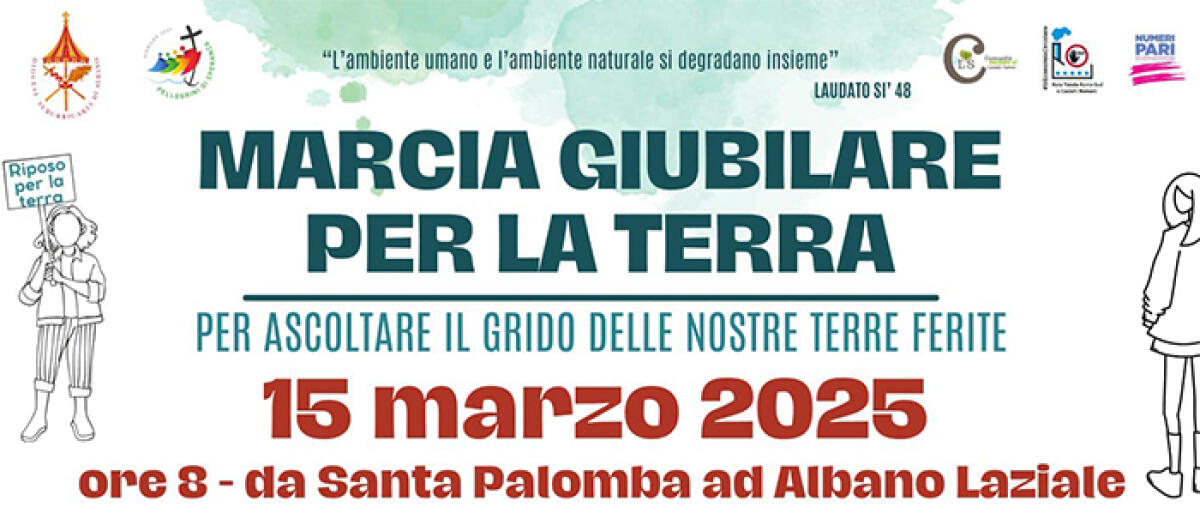 “Marcia Giubilare per la Terra”, questo sabato ai Castelli Romani cammino di solidarietà con la Terra dei Fuochi. - 