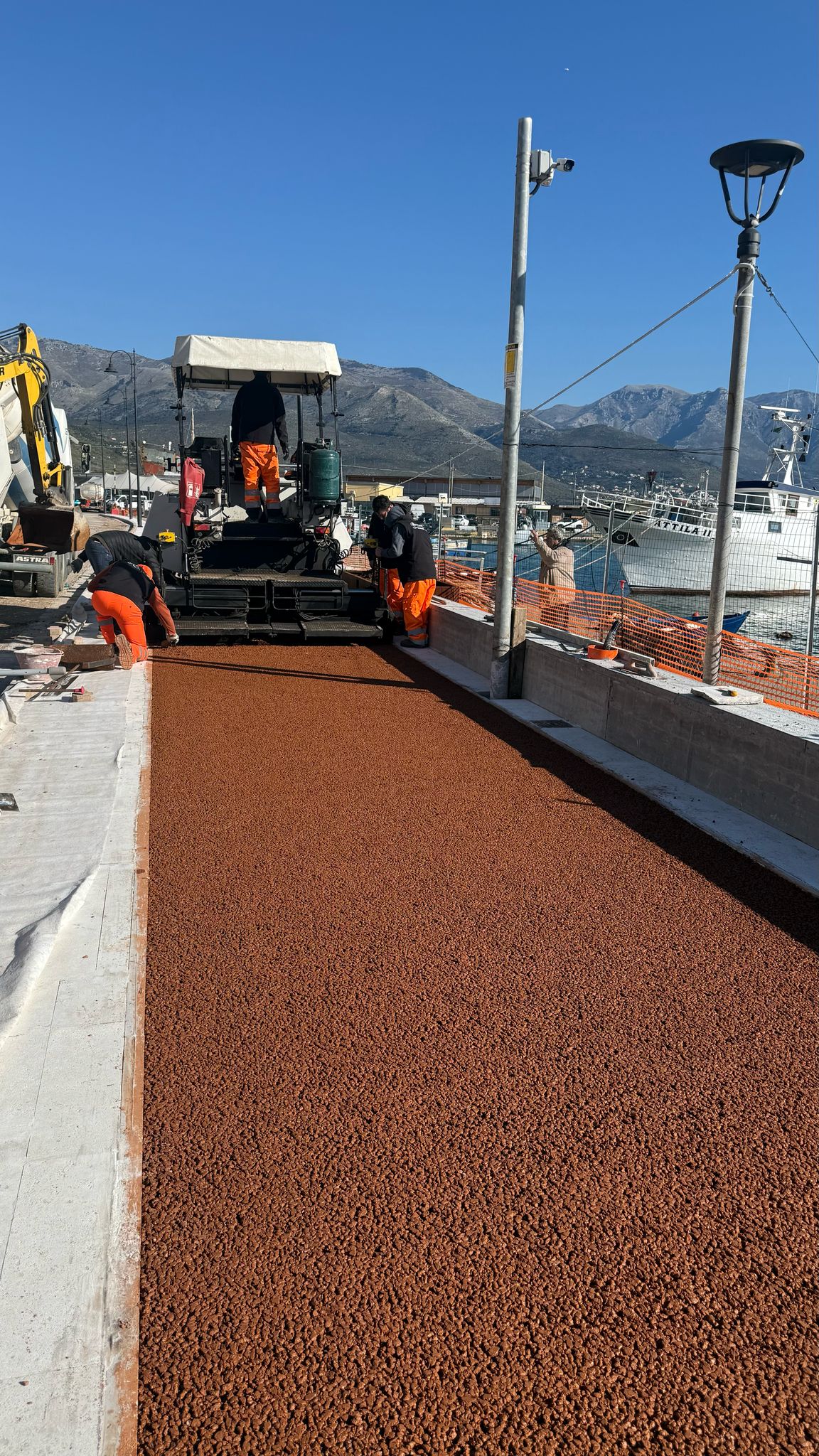 il Lungomare Caboto, a Gaeta