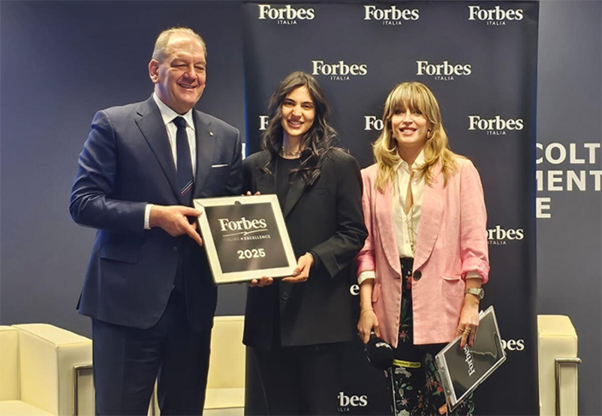 Vinitaly, la giovane imprenditrice di Velletri Giorgia Bagaglini premiata da Forbes Italia come "Best Under 40". - 
