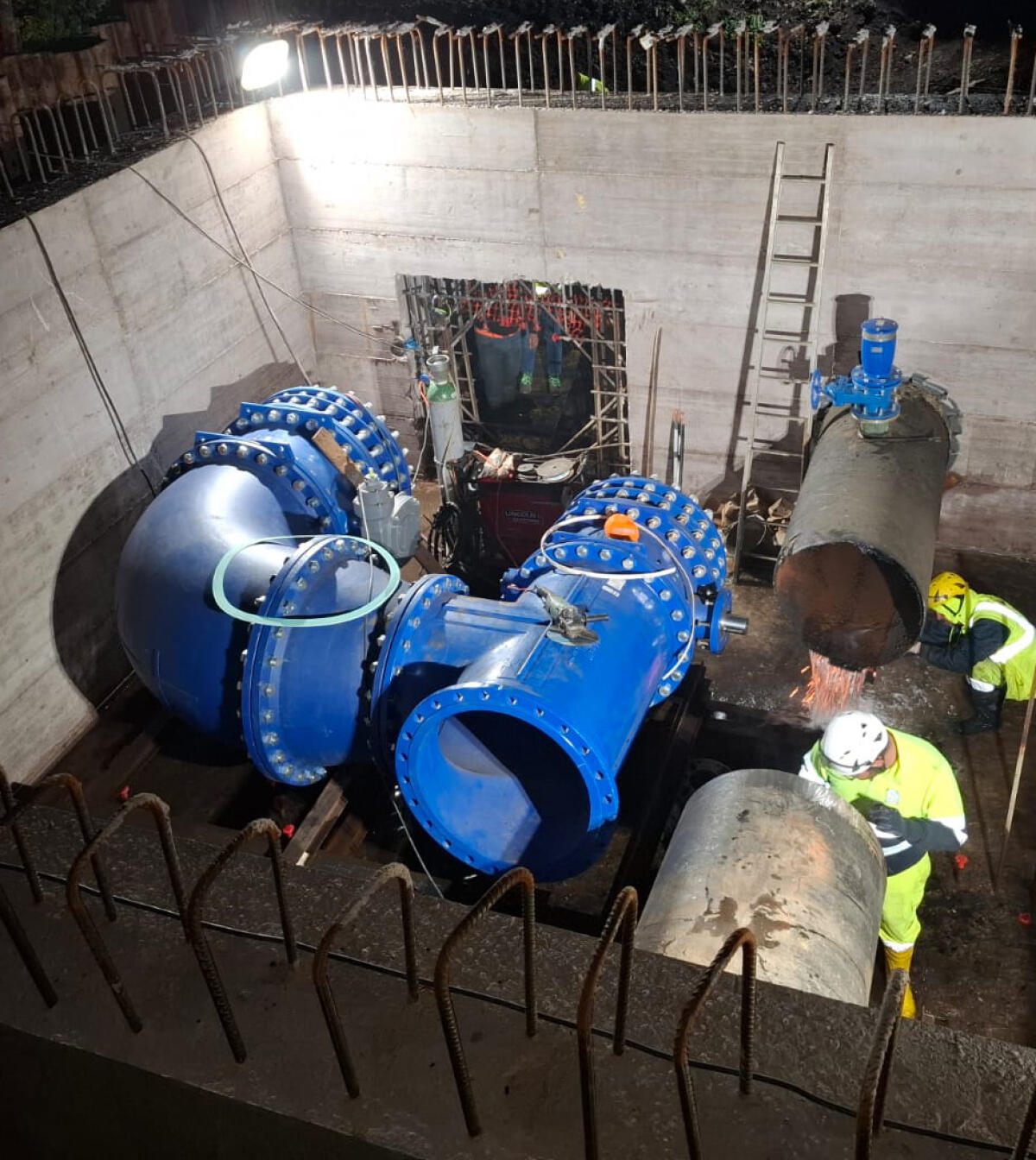 Terminati i lavori sulla condotta di Sardellane - 