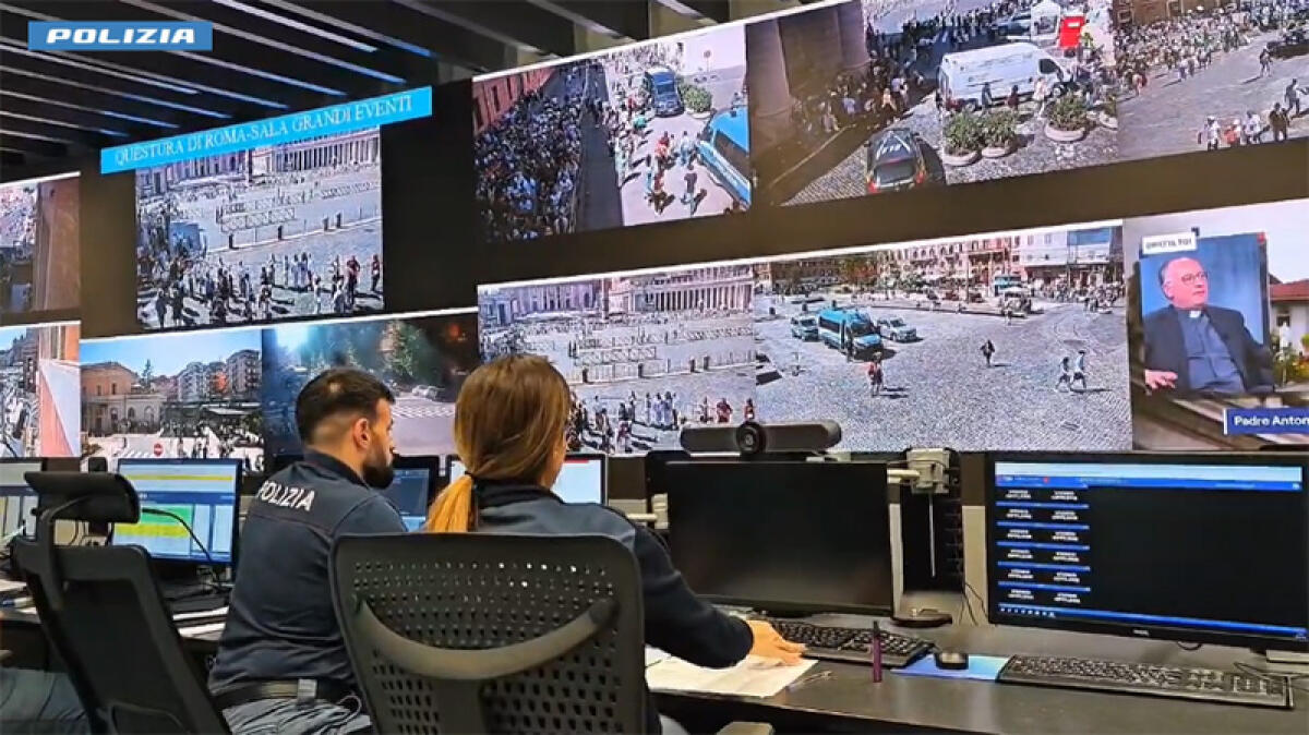 Il piano di sicurezza della Questura di Roma per gli eventi che precedono i funerali di Papa Francesco. VIDEO - 