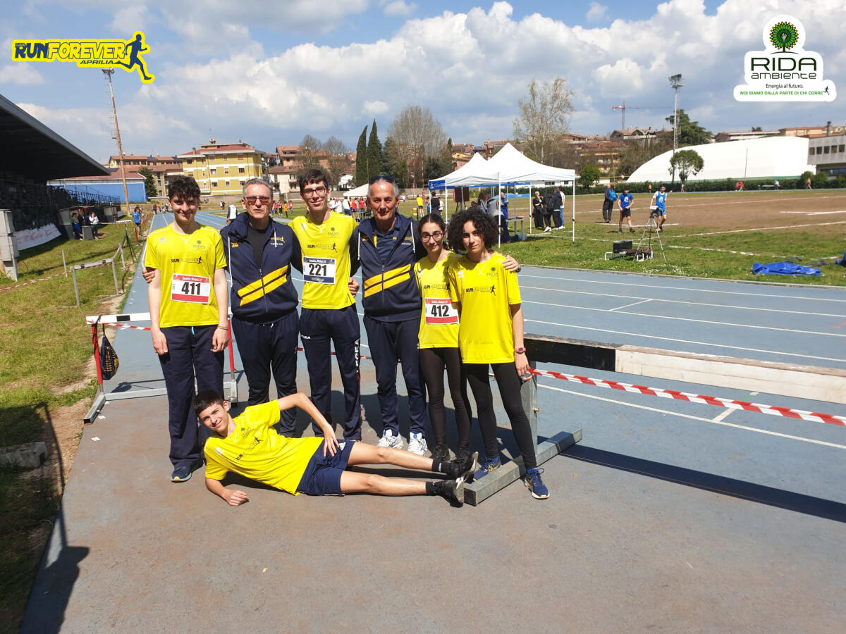 Campionati studenteschi, in vista gli atleti delle scuole Pascoli e Garibaldi di Aprilia - 