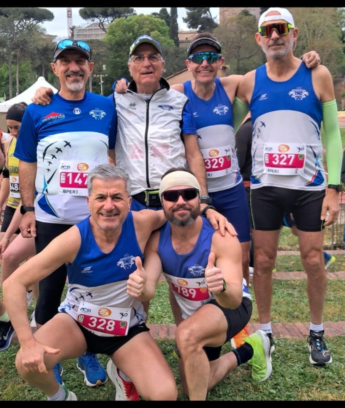 Roma Appia Run, i risultati degli atleti della Podistica Aprilia - 