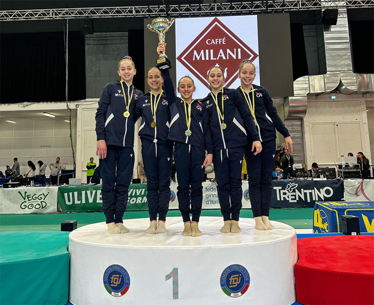 Aprilia sul tetto d’Italia: la Asd Ginnastica Aprilia trionfa a Jesolo nella prestigiosa “Gold Star”. - 