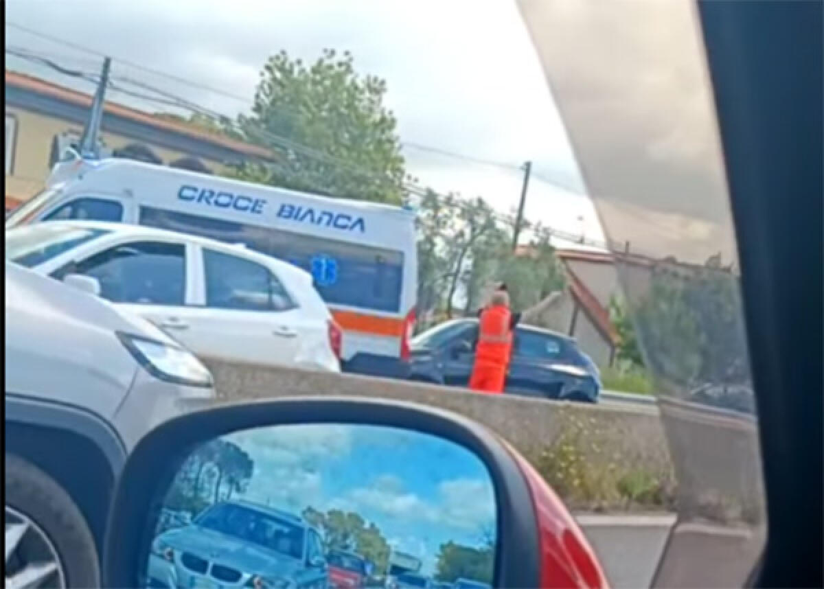 Code chilometriche sulla Pontina per un incidente all’altezza di Campoverde, ad Aprilia. - 