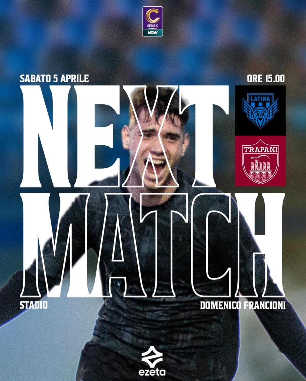 Calcio di serie C: il Latina, a 3 lunghezze dalla zona play out, affronta la cruciale sfida contro Trapani. - 