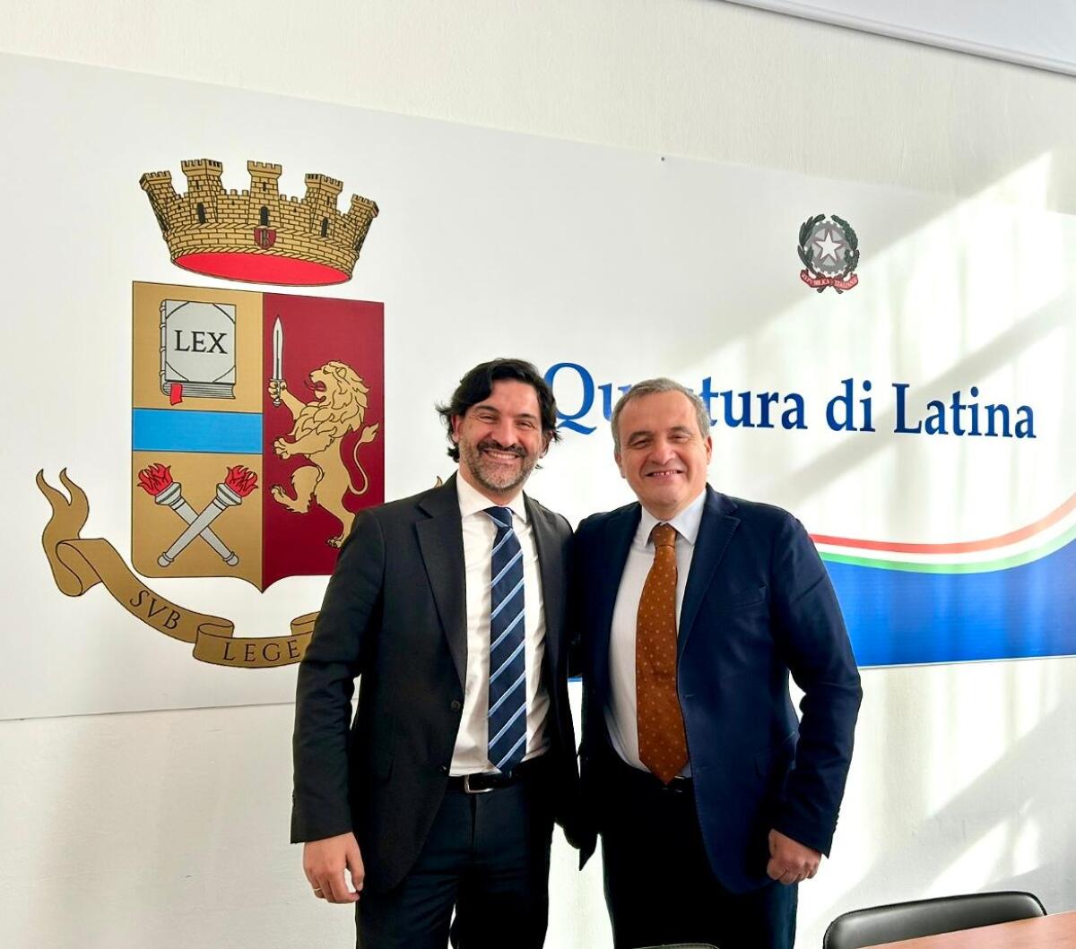 Il Vice Questore Giuseppe Lodeserto è il nuovo dirigente della Squadra Mobile di Latina - 