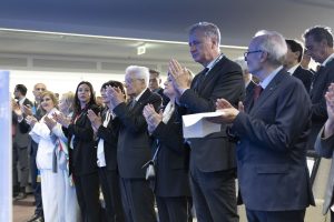 Il Presidente della Repubblica Sergio Mattarella all’azienda BSP Pharmaceuticals S.p.a di Latina, in occasione della celebrazione della Festa del Lavoro(foto di Francesco Ammendola - Ufficio per la Stampa e la Comunicazione della Presidenza della Repubbli