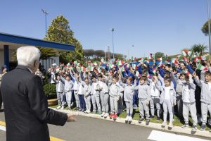Il Presidente della Repubblica Sergio Mattarella all’azienda BSP Pharmaceuticals S.p.a di Latina, in occasione della celebrazione della Festa del Lavoro(foto di Francesco Ammendola - Ufficio per la Stampa e la Comunicazione della Presidenza della Repubbli