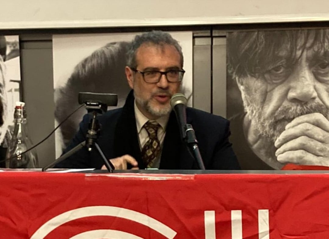 Danilo Cosentino, segretario di Sinistra Italiana Lazio