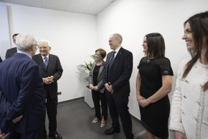 Il Presidente della Repubblica Sergio Mattarella con Aldo Braca, Presidente e Amministratore delegato della BSP Pharmaceuticals, in occasione della celebrazione della Festa del Lavoro(foto di Francesco Ammendola - Ufficio per la Stampa e la Comunicazione 