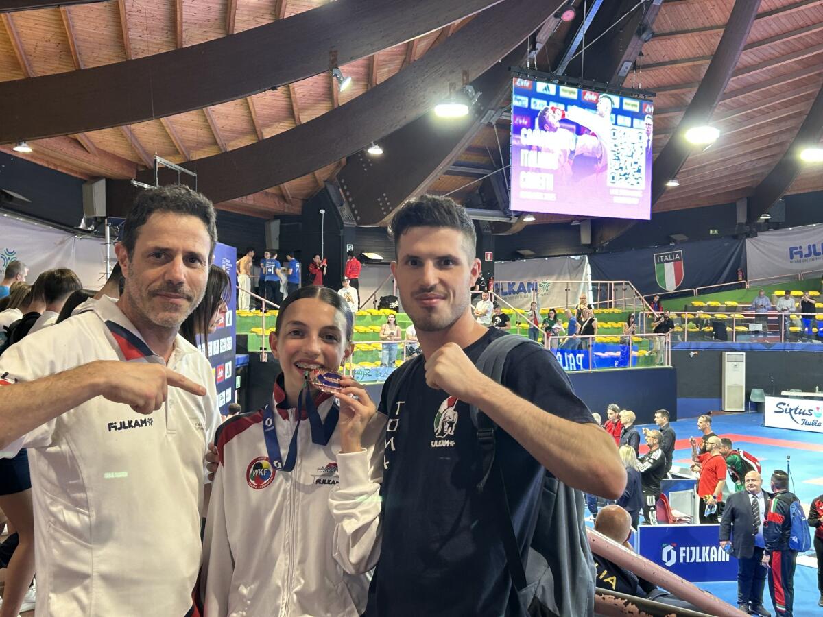 Bronzo per l’apriliana Melissa Tozzi della Tomari-te al Campionato Italiano cadetti di Karate Fijlkam. - 