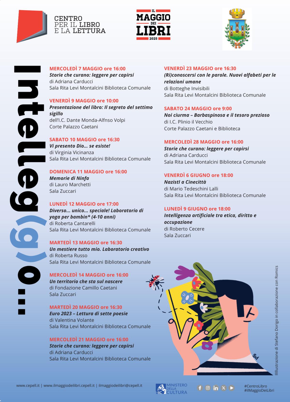 "Il Maggio dei Libri 2025”: a Cisterna un mese di appuntamenti dedicati alla lettura. - 