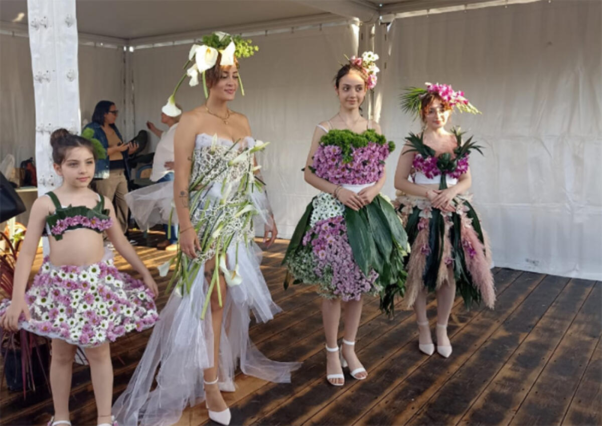 Migliaia di visitatori a “Pontinia in fiore”: un successo senza precedenti. Applausi per la sfilata in abiti floreali. - 