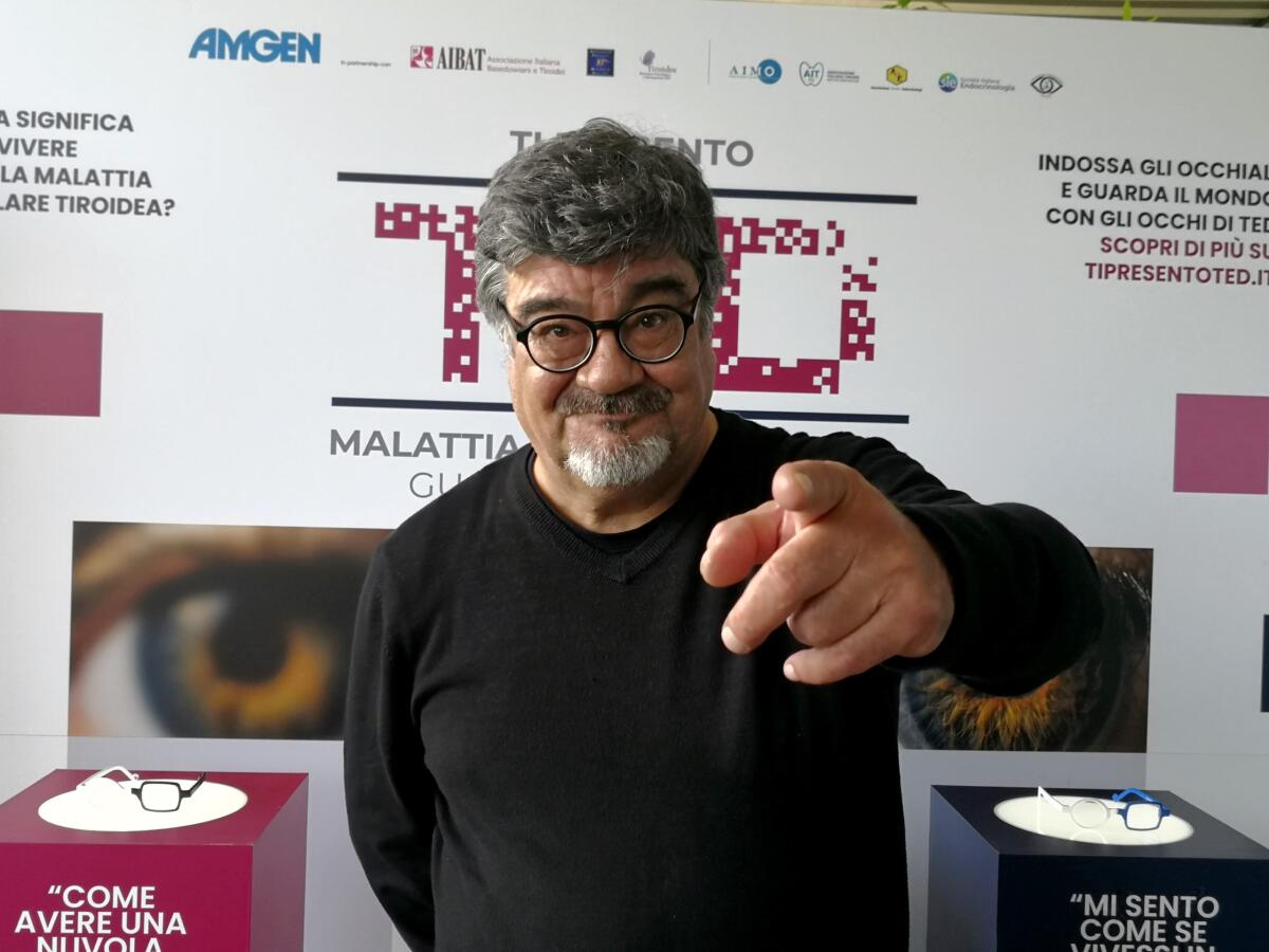 “Ti presento TED – Malattia Oculare Tiroidea: guardiamola a vista”, al via la campagna che ha come testimonial Pannofino - 