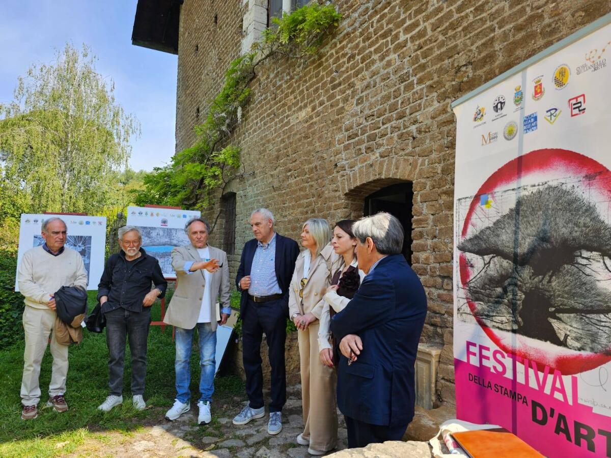 Nel Vecchio Municipio del Giardino di Ninfa si chiude questa domenica il primo “Festival della Stampa d'Arte”. - 