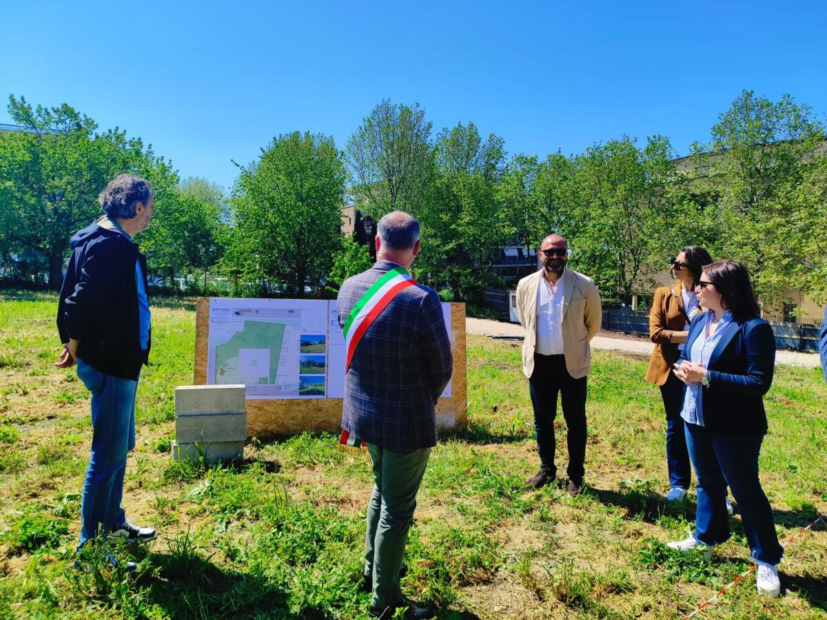 ALBANO - Posa della prima pietra del nuovo asilo nido. Sorgerà nel quartiere La Stella. - 