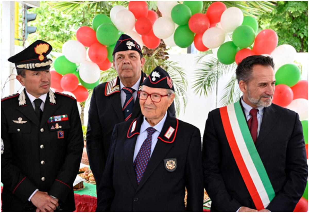 L'appuntato in congedo Michele Battista compie 100 anni, gli auguri dell'Arma - 