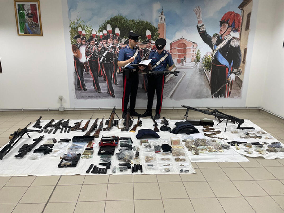 Aprilia - Baldo (FdI): “Plauso ai carabinieri, sottratto alla criminalità arsenale da guerra” - 