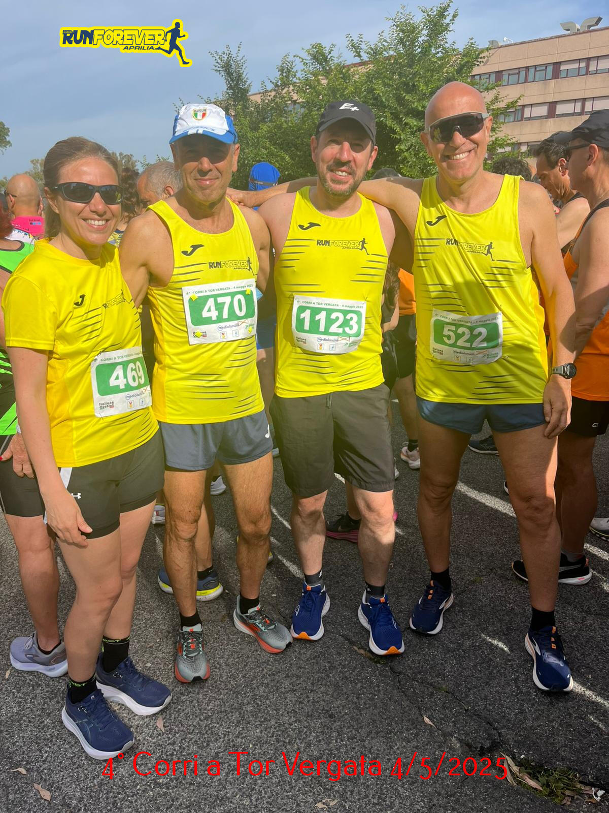 Da Milano a Roma, corrono gli atleti della Runforever Aprilia - 