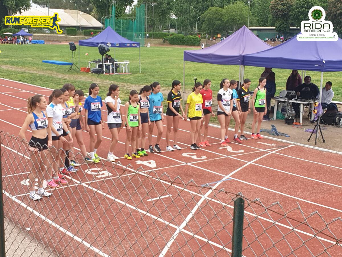 Campionati di Società Cadetti/e, in pista le mezzofondiste della Scuola di Atletica Runforever Aprilia - 