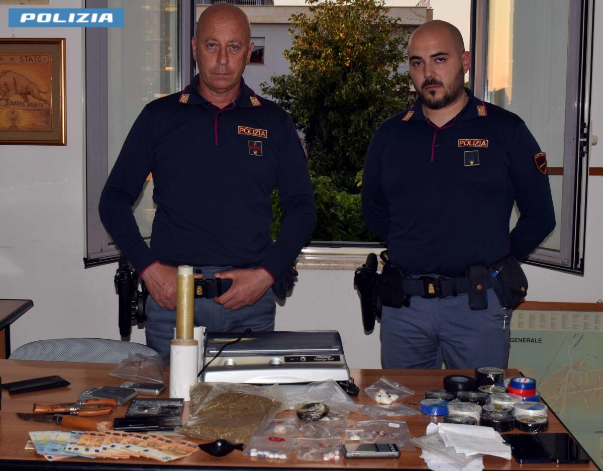 Cocaina, crack, hashish e marijuana: quattro arresti ad Aprilia - 