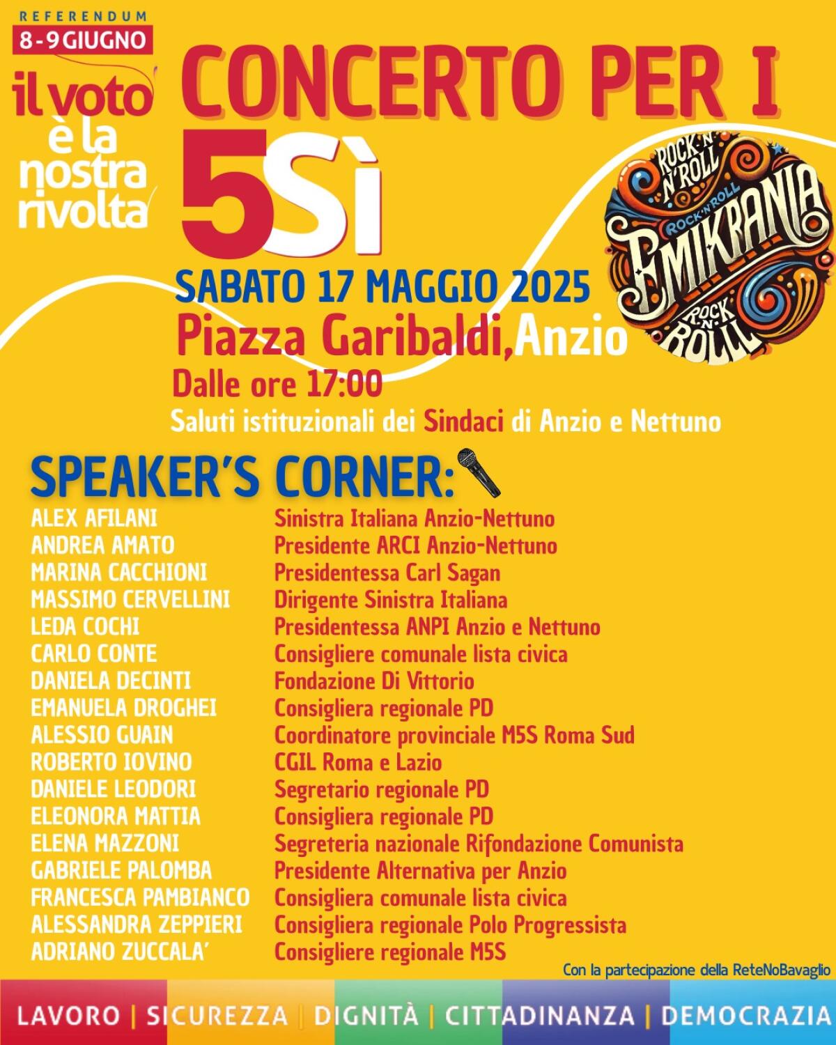 Referendum dell'8 e 9 giugno, ad Anzio un incontro per informare - 