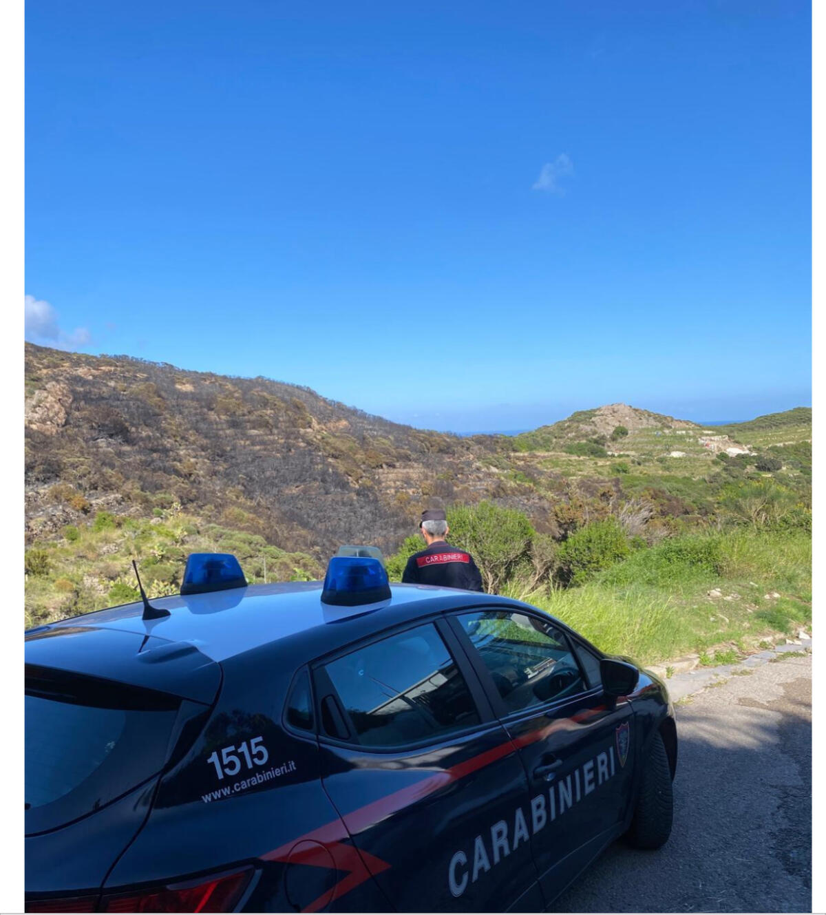 Grosso incendio a Ponza, individuato il responsabile - 