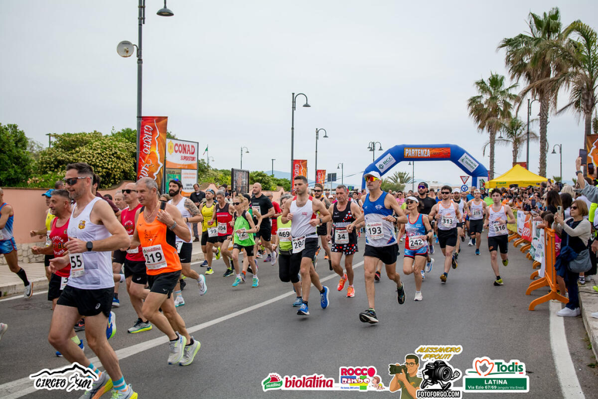 In 500 allo start della Circeo Run - 