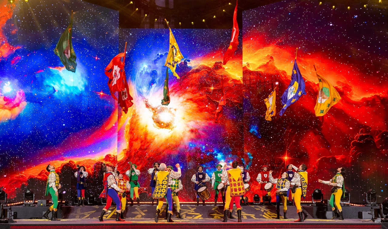 gli Storici Sbandieratori delle Contrade di Cori