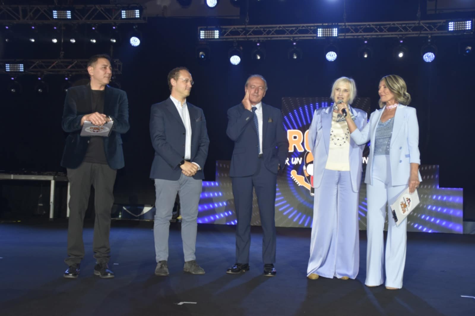 lo staff del Bambin Gesù con il professor Bagolan