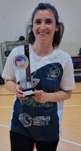 Anna Lucia Sessa, premiata come Miglior Giocatrice della Finale.