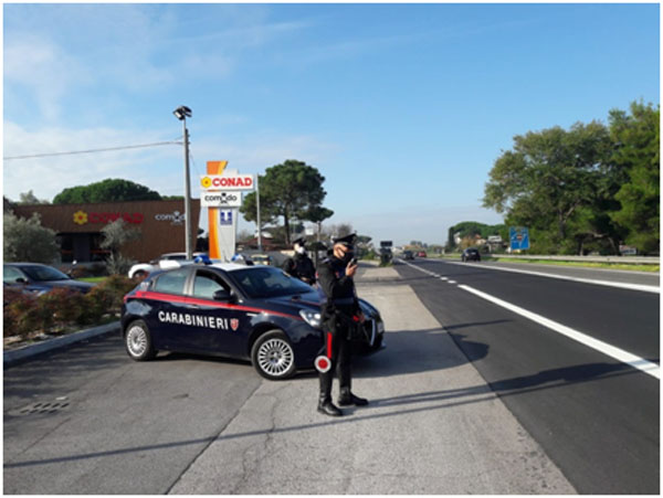 i Carabinieri di San Felice Circeo