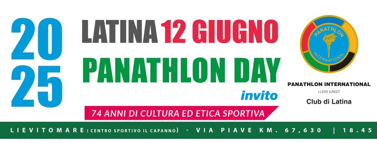 Panathlon Day a Latina per celebrare i valori dello sport - 