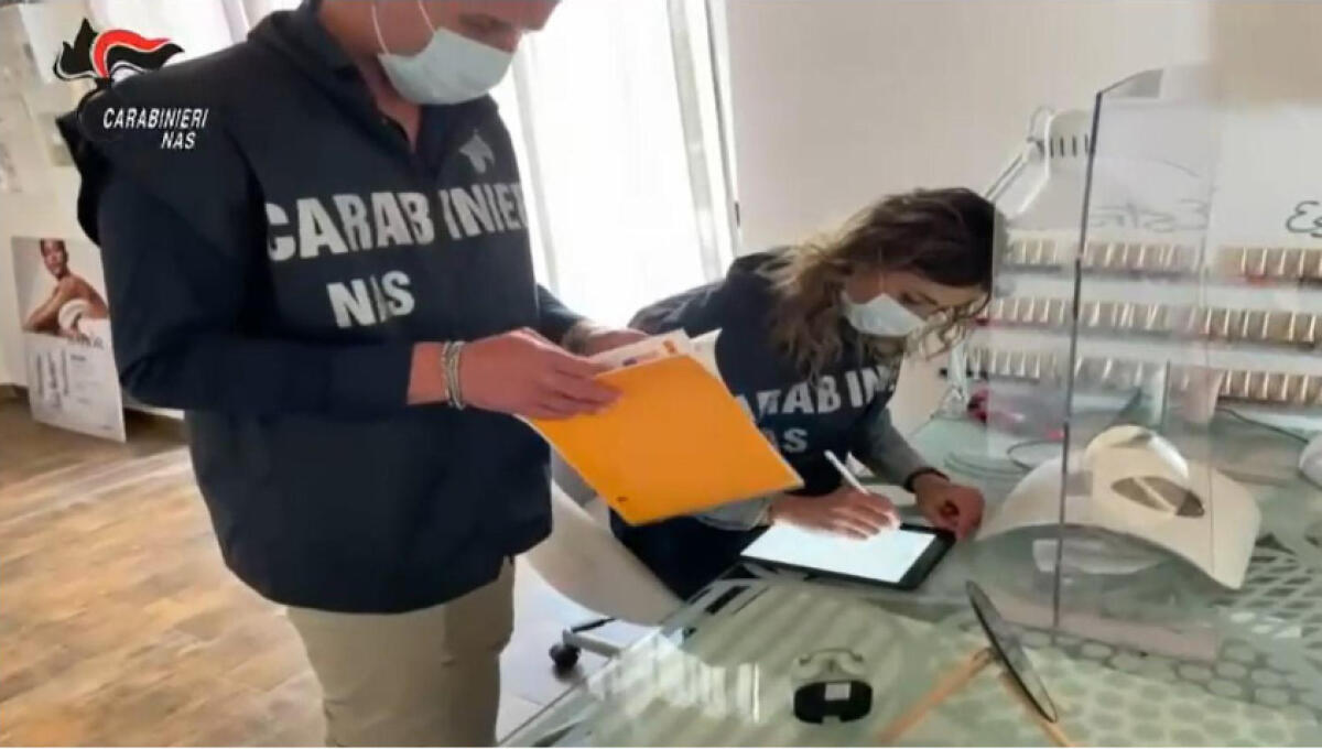 Controlli del Nas nei centri estetici della provincia di Latina: 32 ispezioni, irregolarità in 9 strutture - 